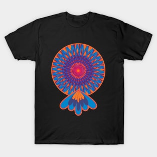 Psychedelic mandala, colorful and meditative. T-Shirt